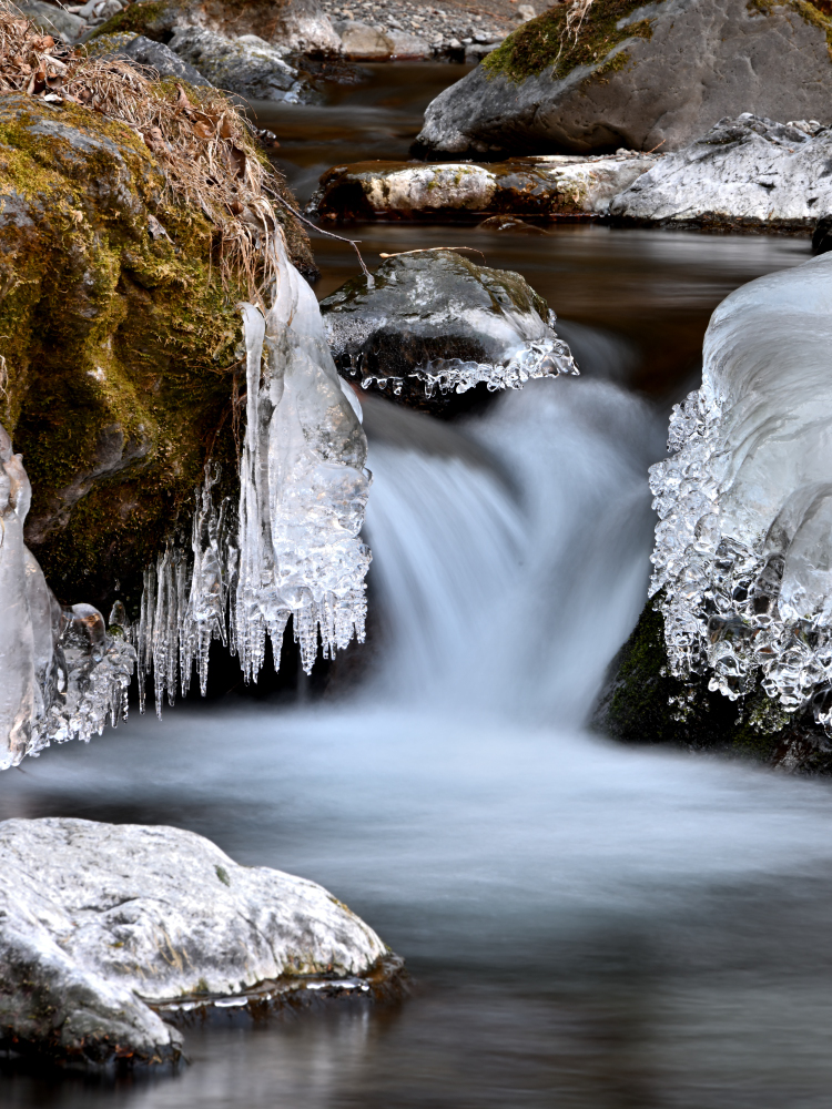 氷の川
