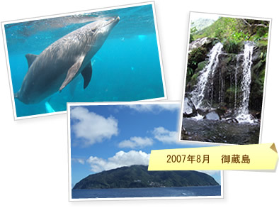 2007年8月 御蔵島